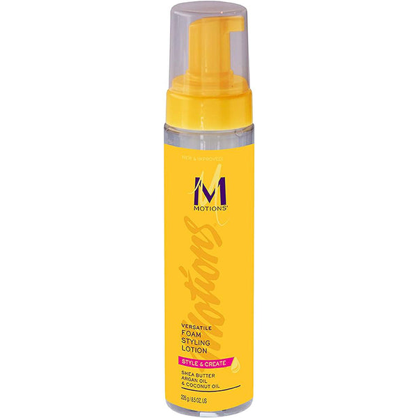Motions Versatile Foam Styling Lotion Flexible Hold & Brilliant Shine for Dynamic Styles 251 ml/8.49 oz