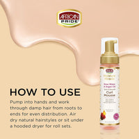 African Pride Moisture Miracle Curl Mousse 251 ml  ( 3 Pc Set )