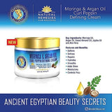 Nefertiti's Secrets Moringa Oil Curl Defining Cream | Sulfate & Silicone-Free, 12 oz