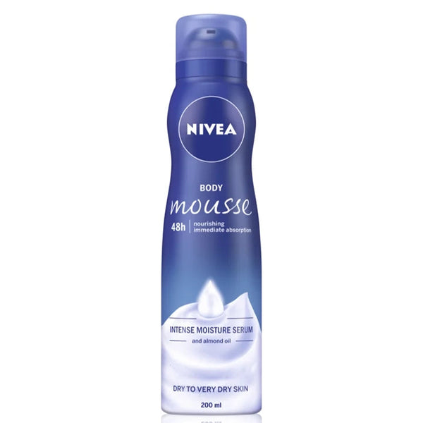 Nivea Body Mousse Instant Hydration for Silky Soft Skin 200 ml/6.76 oz
