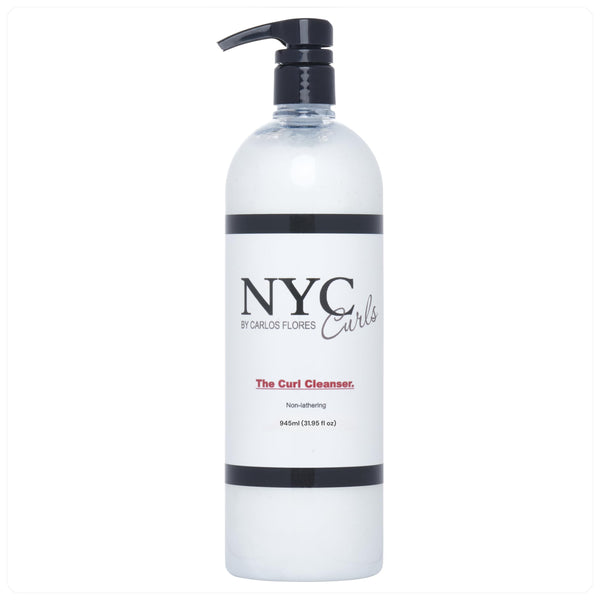 NYC Curls The Curl Cleanser | Sulfate-Free, Zero Lather, Color Safe Shampoo Alternative | Vegan | 945ml