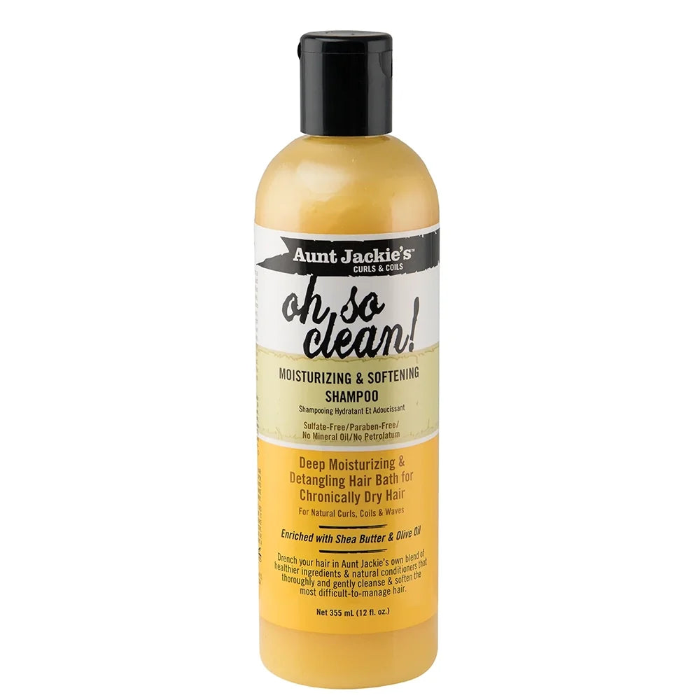 Aunt Jackie's Oh So Clean Moisturizing & Softening Shampoo 12oz