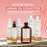 One 'N Only Defining Curl Cream with Argan Oil – Leave-In, Anti-Frizz, 9.8 oz 3-Pack
