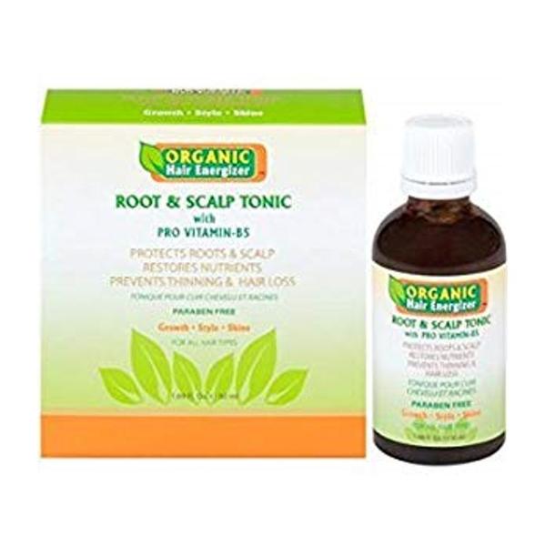 Organic Hair Energizer Root And Scalp Tonic for Hair Growth & Scalp Vitality, 50ml/1.69 oz
