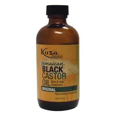 Kuza Naturals Jamaican Black Castor Oil Original: Hair Growth & Scalp Health for All Hair Types 118ml/3.99 oz