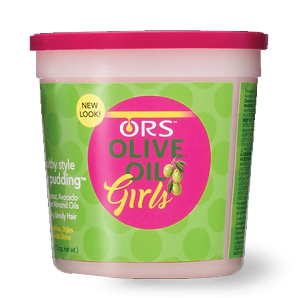 ORS Olive Oil Girls Hair Pudding 13 oz For Sleek Styles