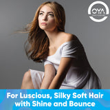 OYA Leave-In Hair Conditioner 236 ml – Detangle, De-Frizz & Hydrate (Color-Treated & Curly Hair)