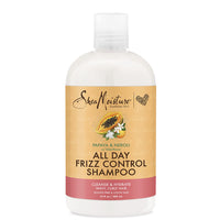 Shea Moisture Papaya & Neroli All-Day Frizz Control Shampoo 13 oz / 384 ml - For Frizz-Prone, Dry, Wavy & Curly Hair