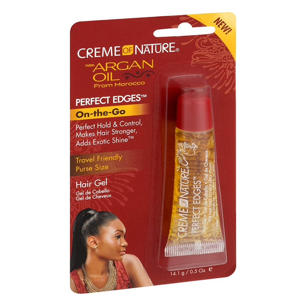 Creme of Nature Perfect Edges On-The-Go 0.5 oz / 14 gm - For Sleek Edges & Frizz Control