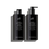 pH PURE HAIR Smoothing Duo – Sulfate-Free Anti-Frizz Shampoo & Conditioner for Dry & Curly Hair