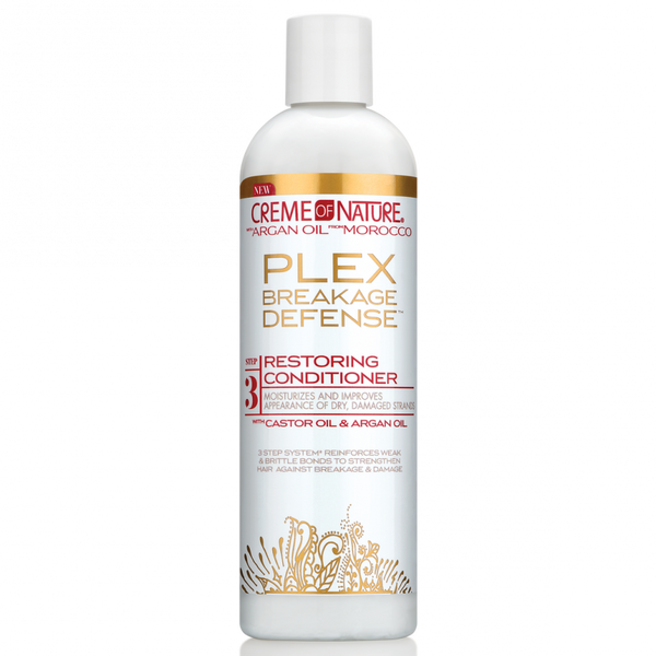 Creme Of Nature Plex Breakage Defense Restoring Conditioner 12 oz / 355 ml - For Stronger, Healthier Hair