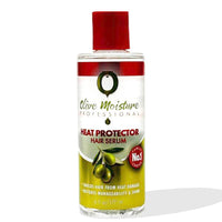 Olive Moisture Heat Protector Hair Serum: Thermal Defense & Shine for All Hair Types 6 oz