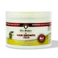 Olive Moisture Hair Growth Cream Stimulates Healthy Growth & Strengthens for All Hair Types 8 oz