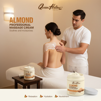 QUEEN HELENE Almond Scented Massage Cream for Scalp Nourishment & Hair Styling Definition 15 Oz