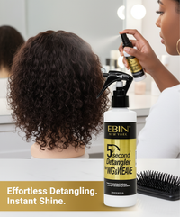 Ebin New York 5 Second Detangler Instant Knot Release for Wigs, Weaves & Hair Extensions