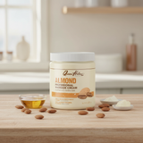 QUEEN HELENE Almond Scented Massage Cream for Scalp Nourishment & Hair Styling Definition 15 Oz