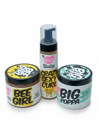 The Doux FINE GIRL Set: Volumising & Strengthening Hair Care for Fine, Limp Hair - Complete Kit