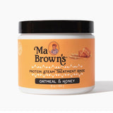 Ma Brown's Protein Steam Treatment Rinse for Damaged & Dry Hair 16 oz