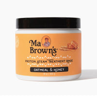Ma Brown's Protein Steam Treatment Rinse for Damaged & Dry Hair 16 oz
