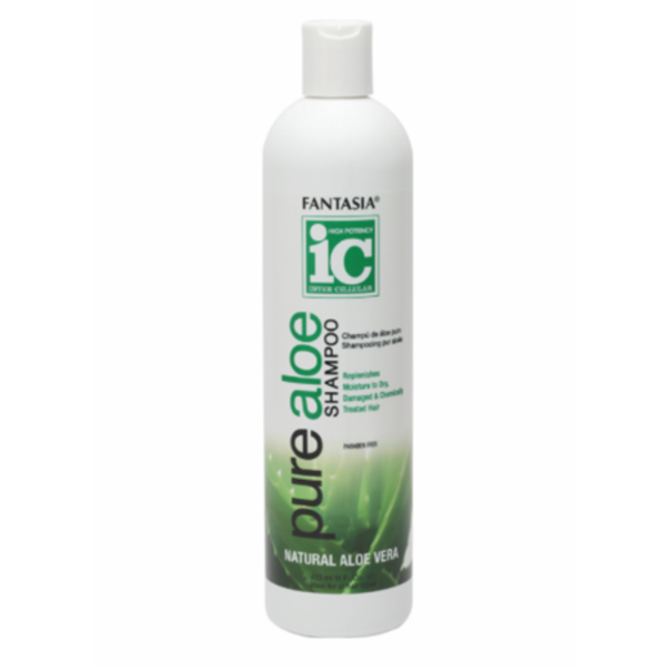 Fantasia IC 100% Pure Aloe Shampoo Soothing & Hydrating for All Hair Types 473 ml/15.99 oz