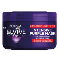 L'Oréal Elvive Colour Protect Anti-Brassiness Purple Mask 250 gm for Blonde, Bleached & Highlighted Hair