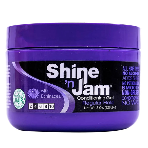 Shine 'n Jam Conditioning Gel - Frizz Control & Definition for Natural Hair Styles