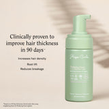 Rizos Curls Thickening Foam – 2-in-1 Treatment + Styler for Root Volume & Hair Thickness (4.2 oz)
