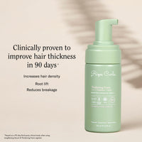 Rizos Curls Thickening Foam – 2-in-1 Treatment + Styler for Root Volume & Hair Thickness (4.2 oz)