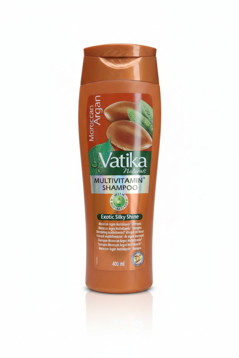Vatika Argan Shampoo Nourishing & Frizz Control for Dry & Damaged Hair 400ml