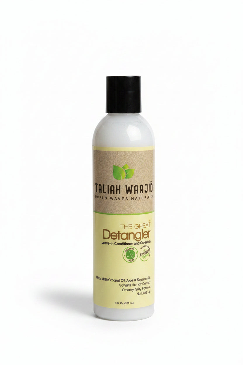 Taliah Waajid The Great Detangler Leave-In Conditioner and Co-Wash Effortless Detangling & Gentle Cleansing for Curly & Textured Hair 237ml/8.01 oz