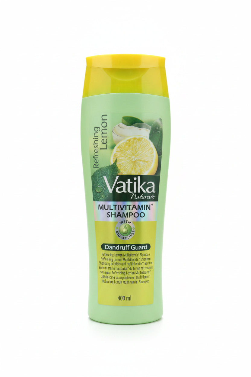 Vatika Lemon Dandruff Guard Shampoo for Dandruff Control & Fresh Scalp 400ml