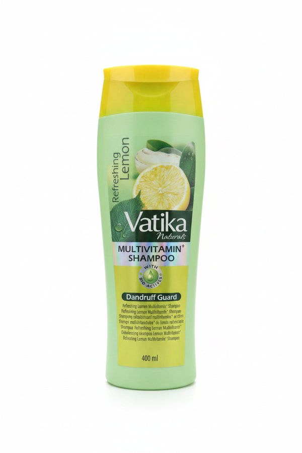 Vatika Lemon Dandruff Guard Shampoo for Dandruff Control & Fresh Scalp 400ml