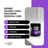 Rolda Curl Cream for Men – Lightweight Anti-Frizz Curl Defining Cream with Bio-Rol Oil Blend (35.2 oz)