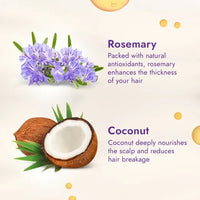 Parachute Advansed Rosemary-Enriched Coconut Hair Oil Strengthens Hair 200 ml/6.8 oz