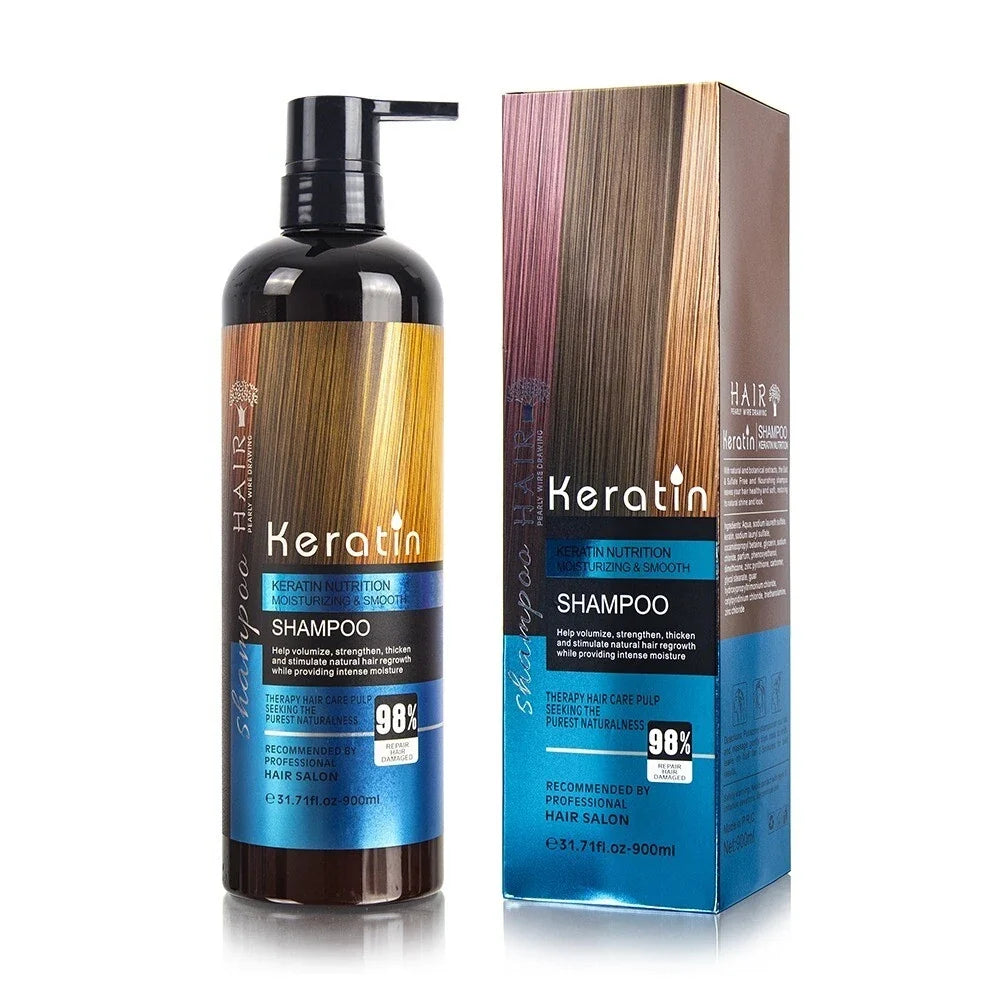 Dexe Keratin Nutrient Repair Shampoo 900ml