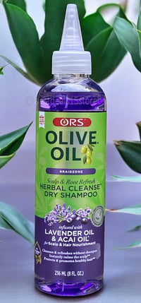 ORS Olive Oil Braidzone Scalp & Root Refresh Herbal Cleanse Dry Shampoo 236ml