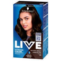 Schwarzkopf Live Intense Colour (19 Shades) Vibrant Semi-Permanent Hair Dye for Bold, Luminous Results