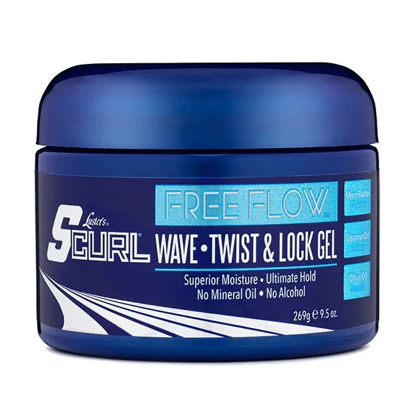 SCurl Free Flow Wave Twist & Lock Gel 9.5oz