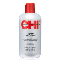 Chi Infra Shampoo | Heat Protection & Silk Moisture for All Hair Types | 12 oz (355ml)