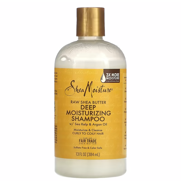 Shea Moisture Raw Shea Butter Deep Moisturizing Shampoo 13 oz / 384 ml - For Dry, Damaged & Natural Hair