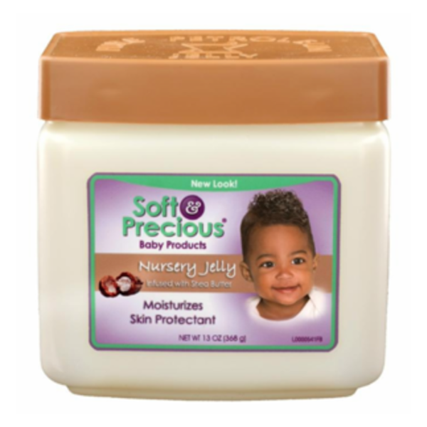 Soft & Precious Nursery Jelly Shea Butter Deeply Nourishing Hair & Skin Conditioner for Sensitive Skin & Hair 368g/12.98 oz