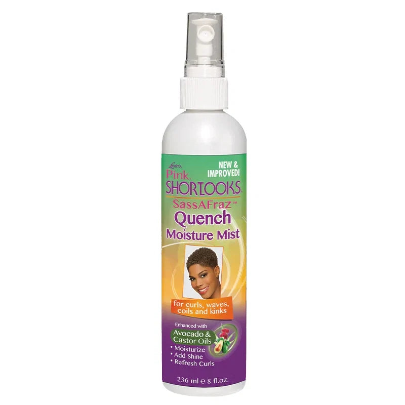Luster's Shortlooks Sassafraz Quench Moisture Mist 8oz