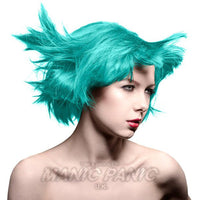 Manic Panic Semi-Permanent Hair Color Cream Siren's Song Vibrant Teal Colour for Expressive Style 118ml