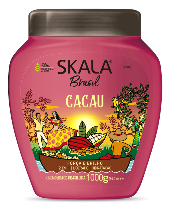 Skala Brasil Cacau Hair Treatment Cream Strength & Shine 1000g