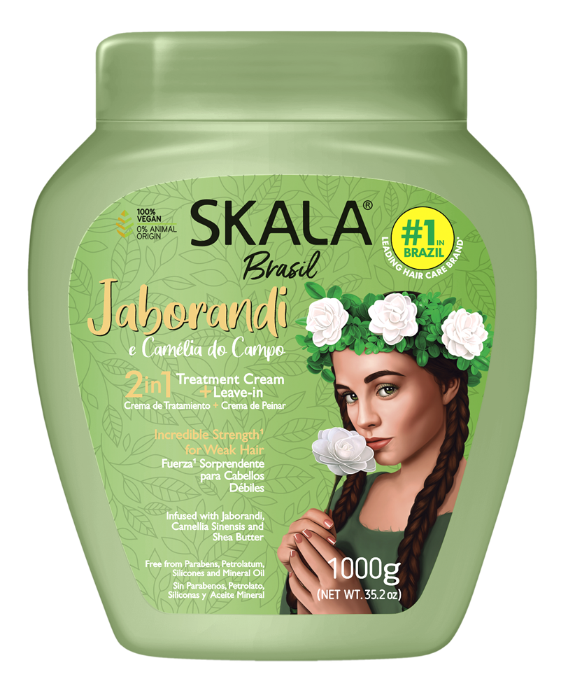 Skala Brasil Jaborandi Hair Treatment Cream Strength & Hydration 1000g