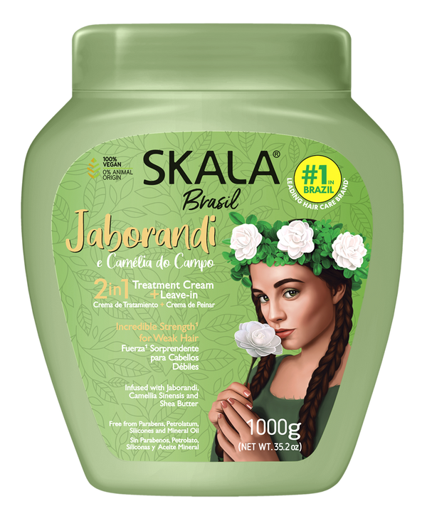 Skala Brasil Jaborandi Hair Treatment Cream Strength & Hydration 1000g