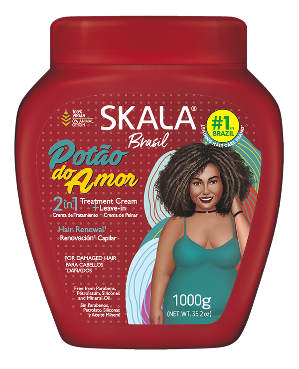 Skala Brasil Potão do Amor Hair Treatment Cream Repair & Shine 1000g