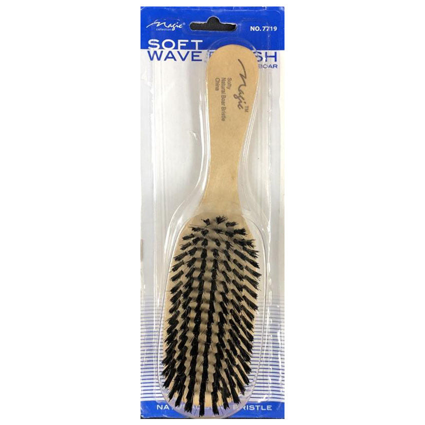 Magic Collection Soft Wave Brush (No.7719) for Superior 360 Wave Definition & Training