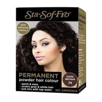 Sta-Sof-Fro Permanent Powder Hair Colour: Vibrant, Long-Lasting Colour for All Hair Types 8g/0.28 oz