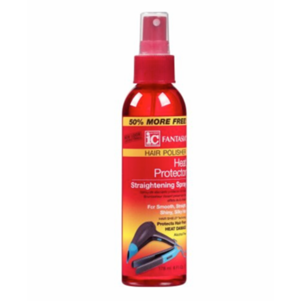 Fantasia IC Hair Polisher Heat Protector Straightening Spray for Ultimate Thermal Protection & Shine 178ml/6.02 oz
